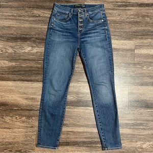 Veronica Beard Medium Wash Debbie Ankle Skinny Jeans | 26/2